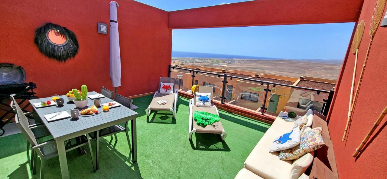 Ferienhaus Casa Caleta - Caleta Fuste - Meerblick - Pool - Glasfaserinternet Caleta De Fuste Kültér fotó